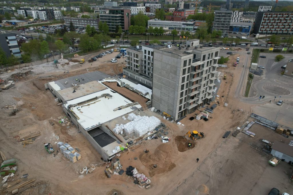 CITUS Mūnai 2 etapas (Kareivių g. 5) - Multi apartment - construction photos