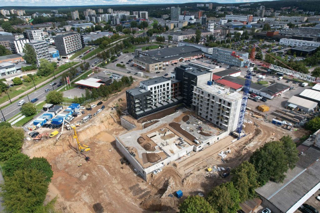 CITUS Mūnai 2 etapas (Kareivių g. 5) - Multi apartment - construction photos