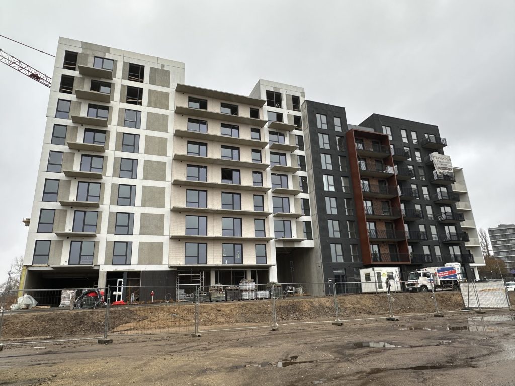 CITUS Mūnai 1 etapas (Kareivių g. 5) - Multi apartment - construction photos