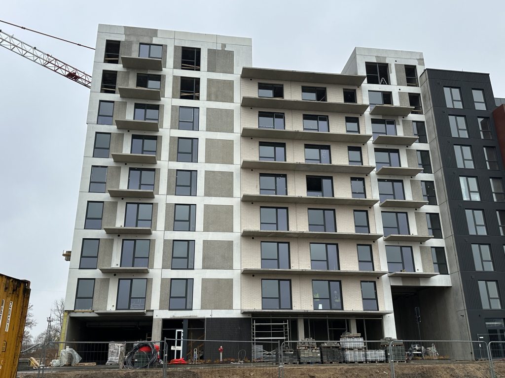 CITUS Mūnai 2 etapas (Kareivių g. 5) - Multi apartment - construction photos