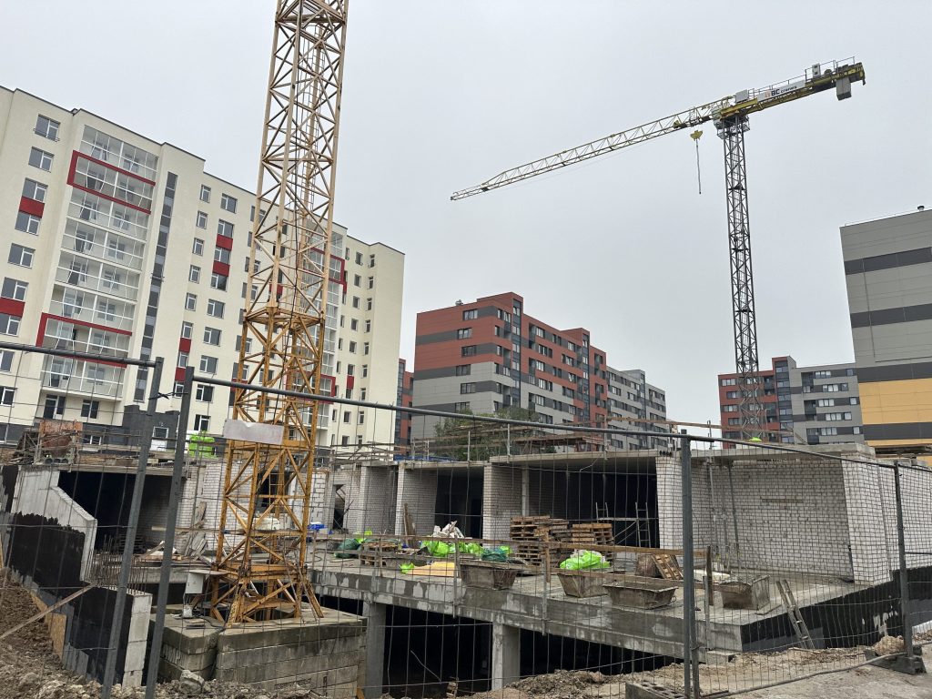 Leičių kiemas 8 etapas (Eitminų g. 6) - Multi apartment - construction photos