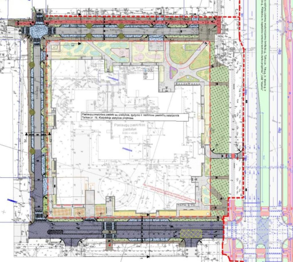 Taikos pr., Raudonės, Šturmanų, Kalnupės gatvių rekonstrukcija (Taikos pr., Raudonės g., Šturmanų g., Kalnupės g.) - Tänav - visuaalne