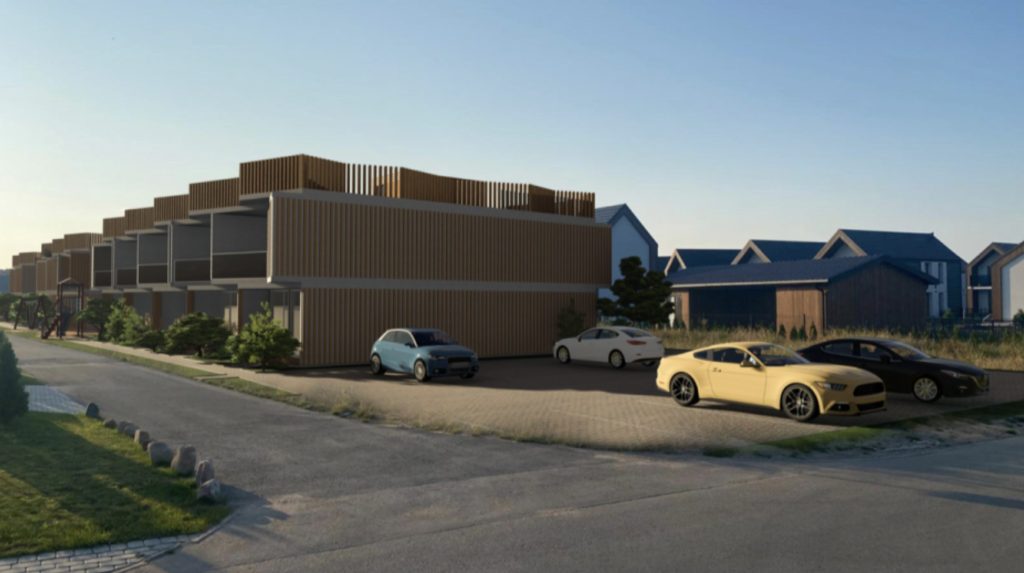 Vaivorykštės G. 23A (Vaivorykštės G. 23A) - Multi apartment - visualization