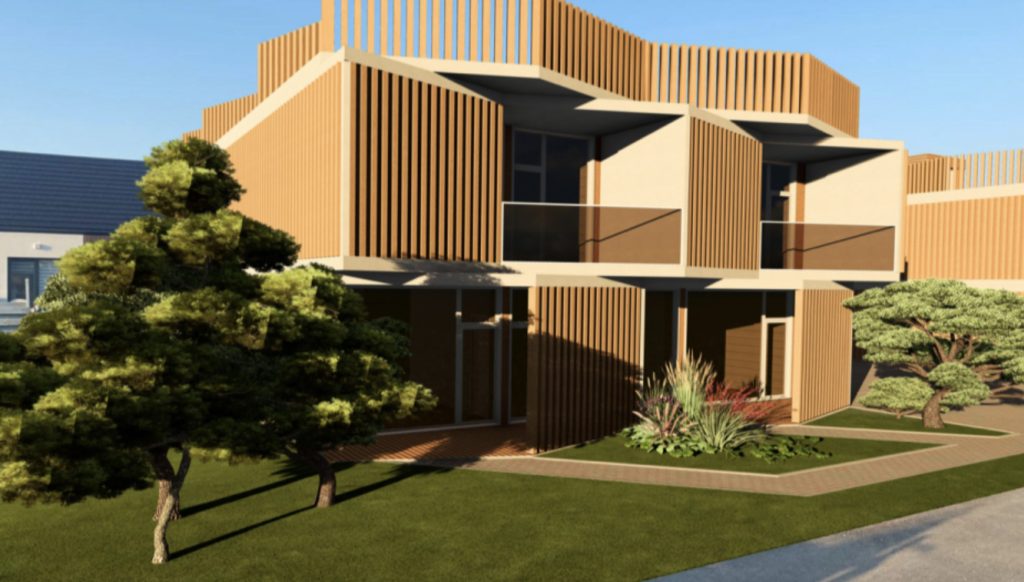 Vaivorykštės G. 23A (Vaivorykštės G. 23A) - Multi apartment - visualization