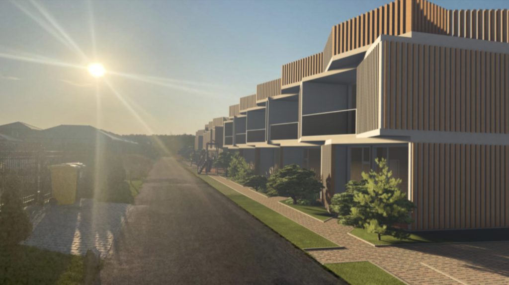 Vaivorykštės G. 23A (Vaivorykštės G. 23A) - Multi apartment - visualization