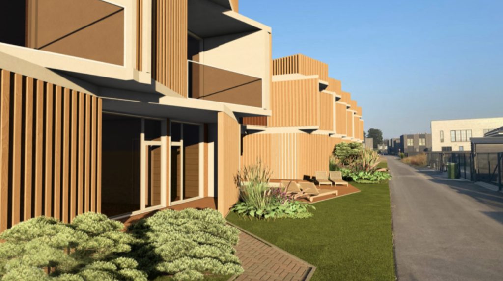 Vaivorykštės G. 23A (Vaivorykštės G. 23A) - Multi apartment - visualization