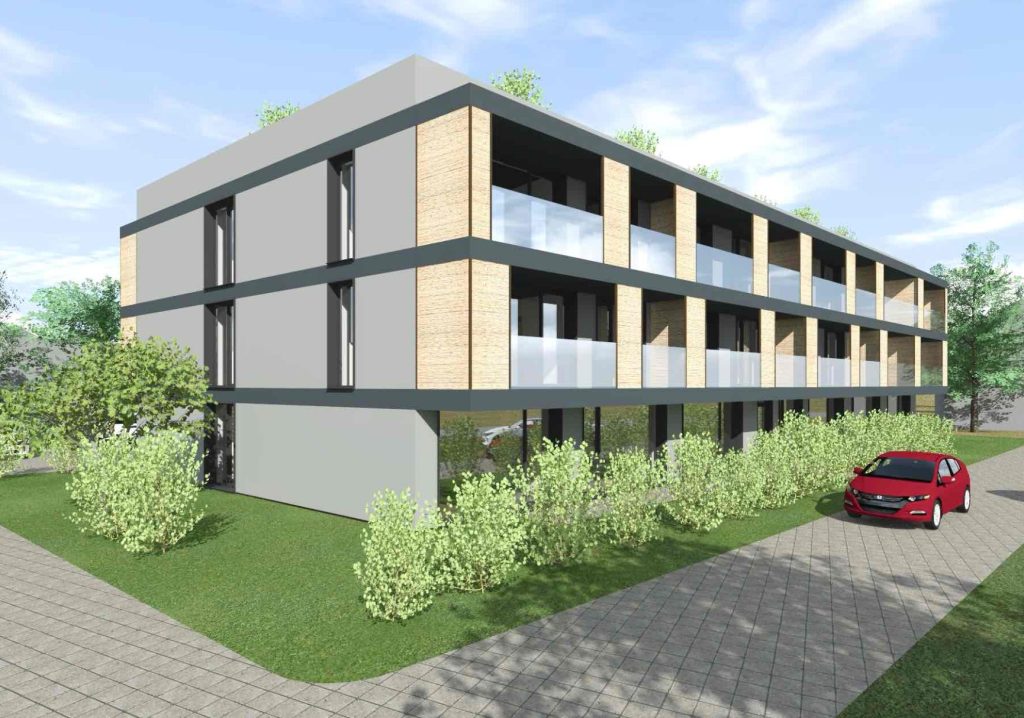 Green Eden (Vaivorykštės g. 51) - Multi apartment - visualization