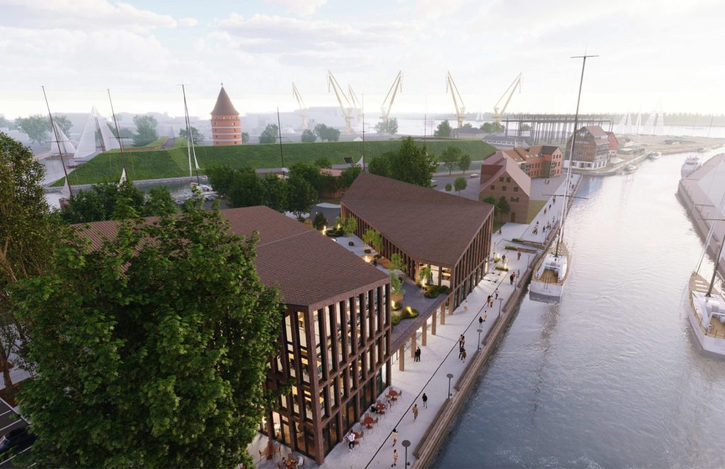 Žvejų g. 16 (Žvejų g. 16) - Office center - visualization