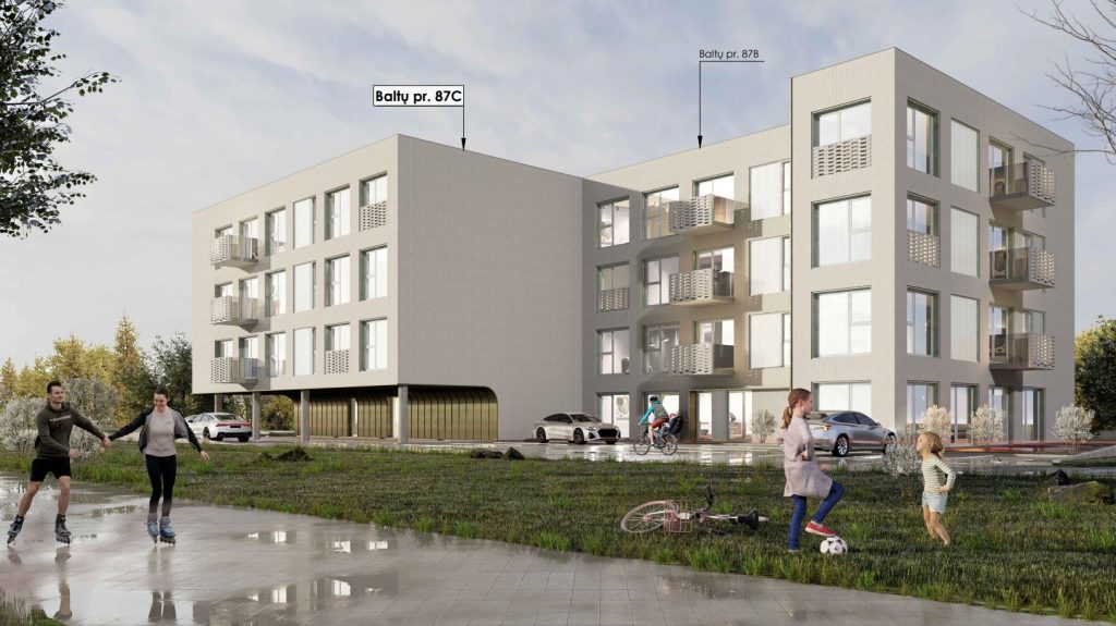 Baltų pr. 87C (Baltų pr. 87C) - Multi apartment - visualization