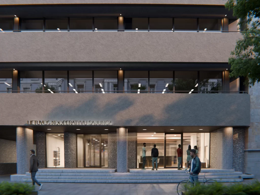 Gedimino pr. 28 (Gedimino pr. 28) - Office center, Other commercial - visualization