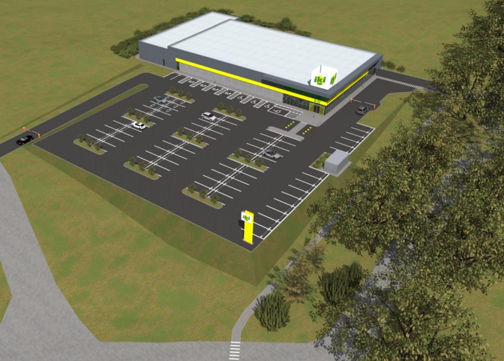 IKI Lentvario g. 130 (Lentvario g. 130) - Pārtikas veikals - vizualizācija