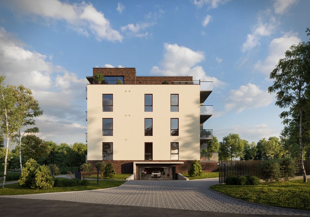 Linksmoji 58 (Linksmoji g. 58) - Daudzdzīvokļu nams - vizualizācija