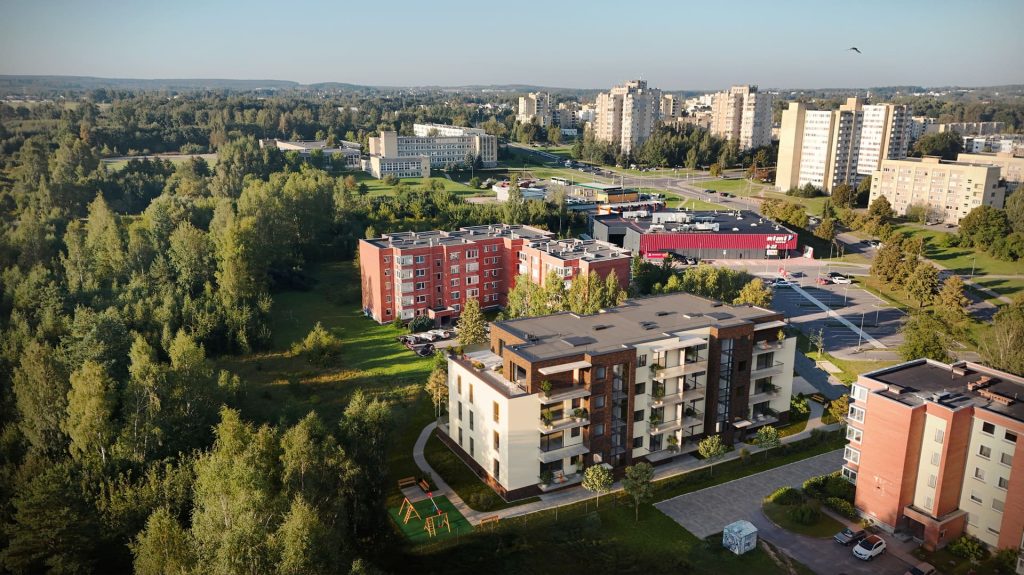 Linksmoji 58 (Linksmoji g. 58) - Daudzdzīvokļu nams - vizualizācija