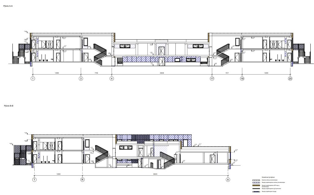 Lopšelio-darželio Justinukas rekonstrukcija (Taikos g. 99) - Primary and secondary education - visualization