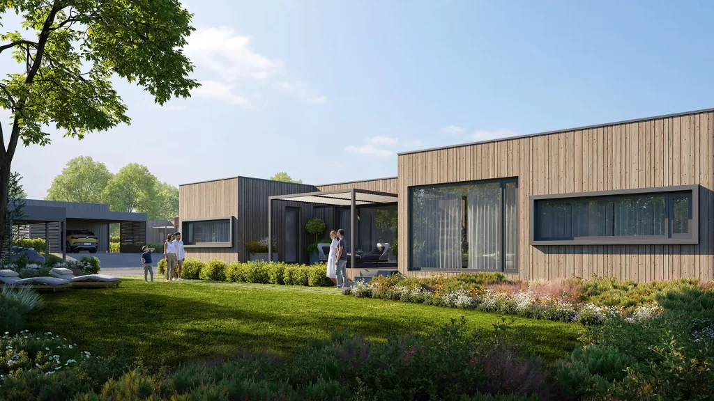 LYFI namai (Barsukynės g. 30) - Private house community - visualization