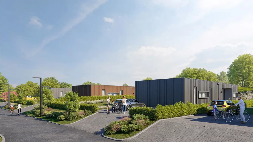 LYFI namai (Barsukynės g. 30) - Private house community - visualization