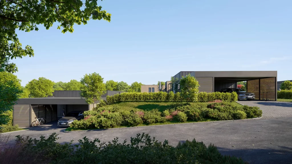 LYFI namai (Barsukynės g. 30) - Private house community - visualization