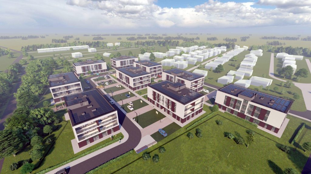 Trušelių butai (Rasytės g. 39D, Trušeliai) - Daudzdzīvokļu nams - vizualizācija