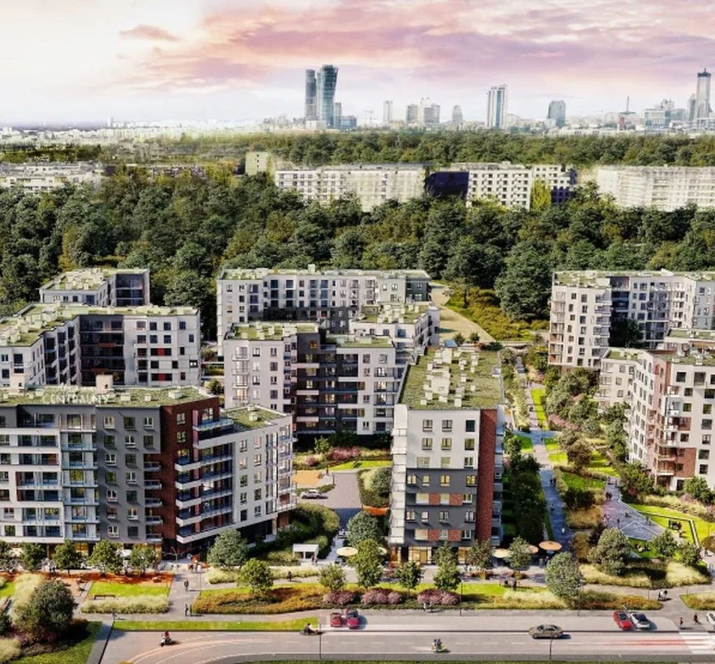 Ursus Centralny etap VI (ul. Kazimierza Gierdziejewskiego 23) - Multi apartment - visualization