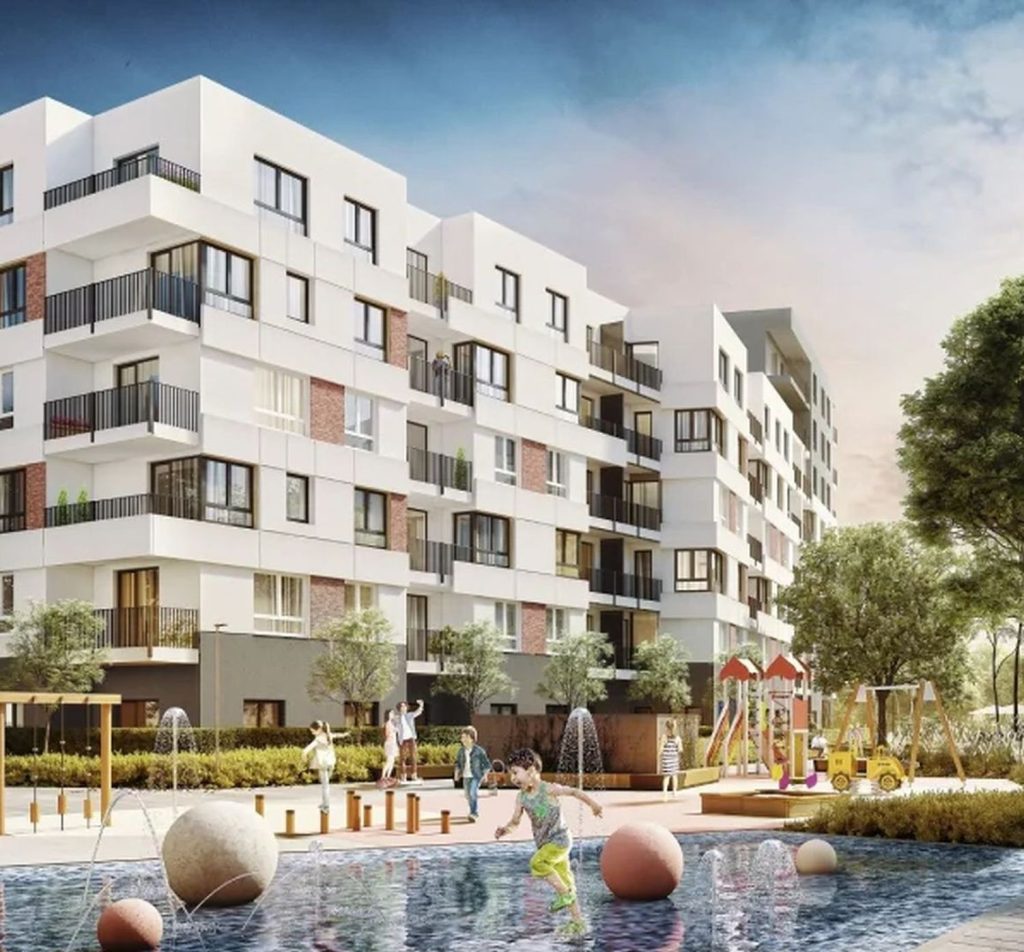 Ursus Centralny etap VI (ul. Kazimierza Gierdziejewskiego 23) - Multi apartment - visualization