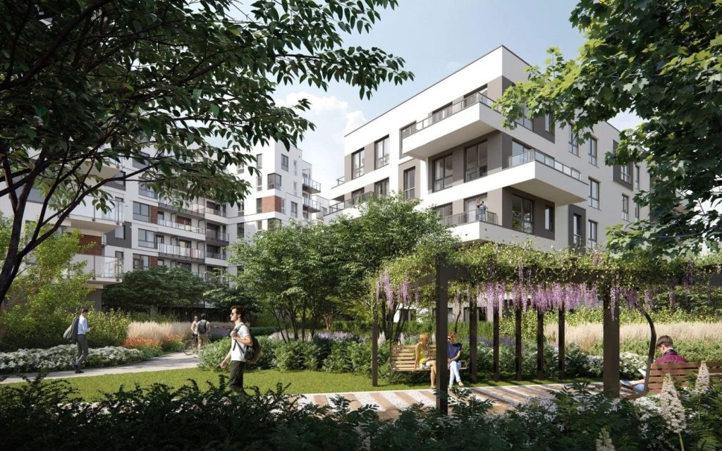 Ursus Centralny etap VI (ul. Kazimierza Gierdziejewskiego 23) - Multi apartment - visualization