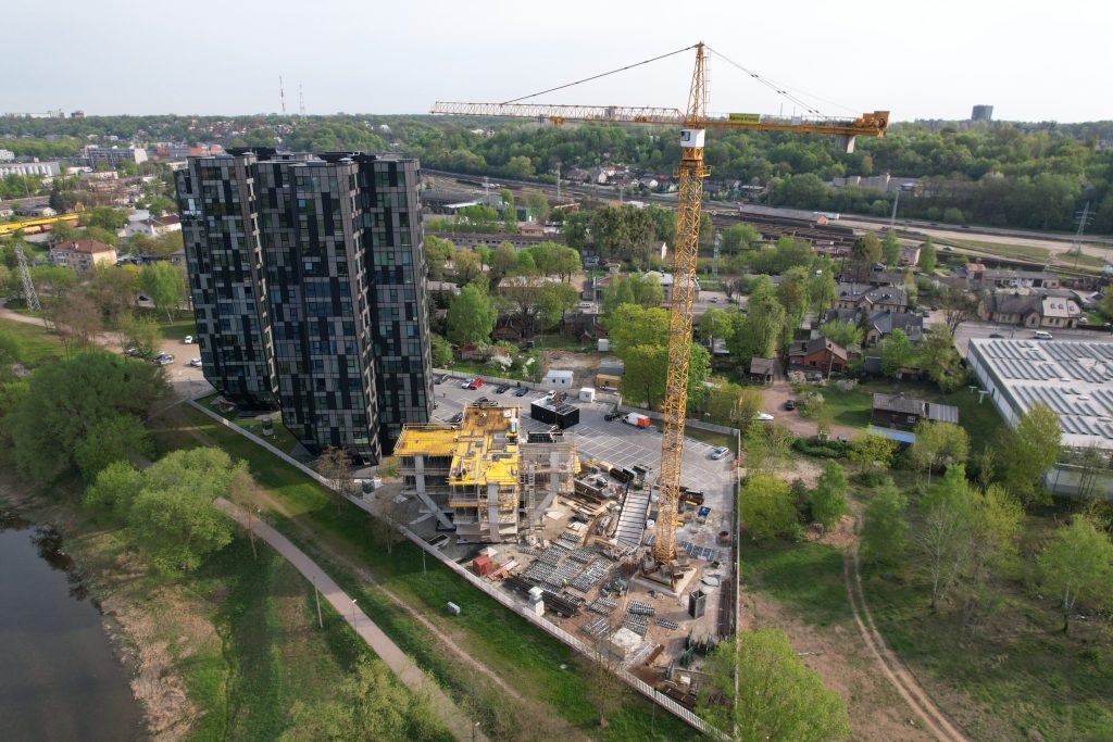 Kaunorama 2 etapas (C namas) (A. Juozapavičiaus pr. 139A) - Multi apartment - construction photos