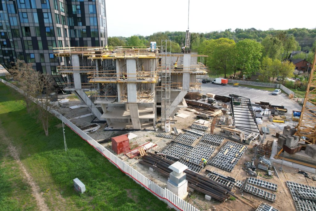 Kaunorama 2 etapas (C namas) (A. Juozapavičiaus pr. 139A) - Multi apartment - construction photos