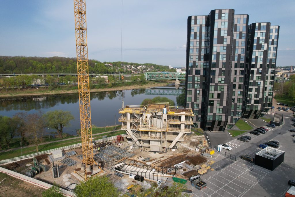 Kaunorama 2 etapas (C namas) (A. Juozapavičiaus pr. 139A) - Multi apartment - construction photos