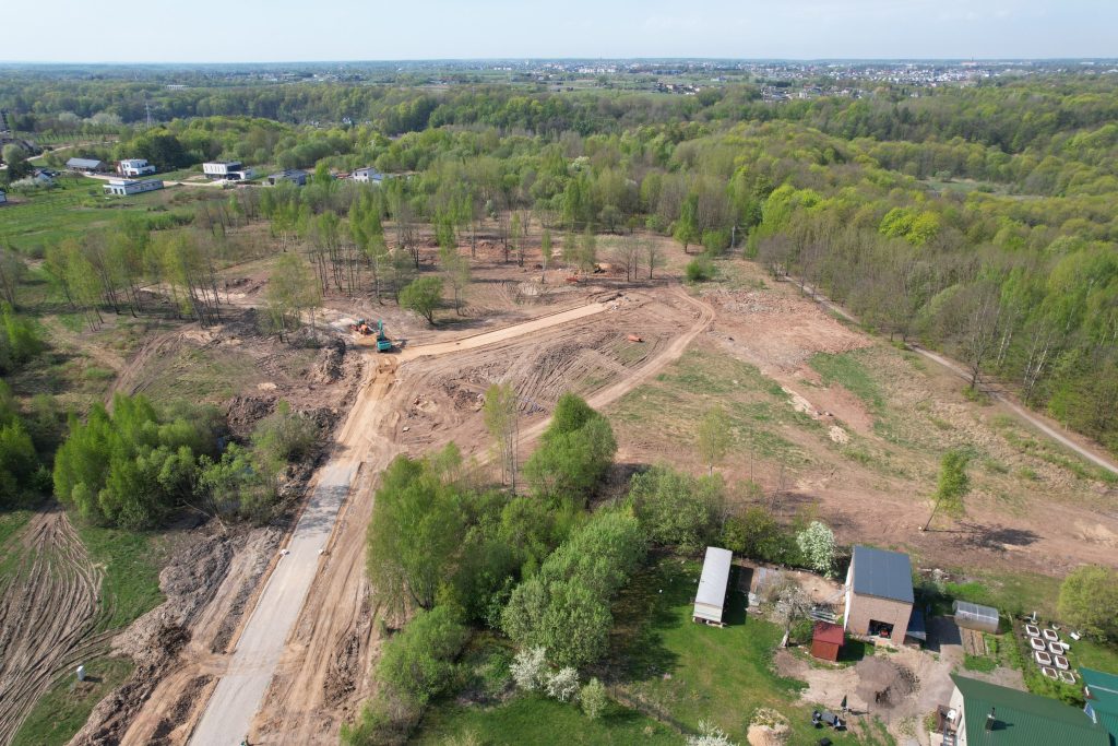 Jiesios takas (Vaivorų aklg.) - Eramajade rajoon - ehituse fotod