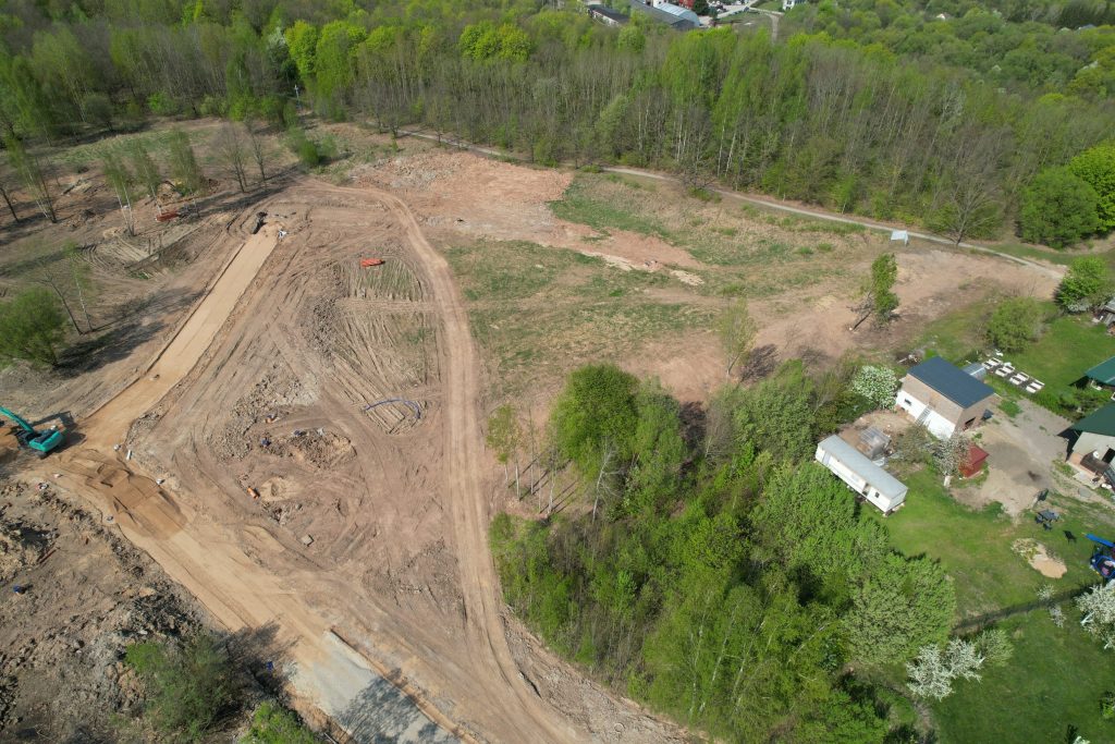 Jiesios takas (Vaivorų aklg.) - Eramajade rajoon - ehituse fotod