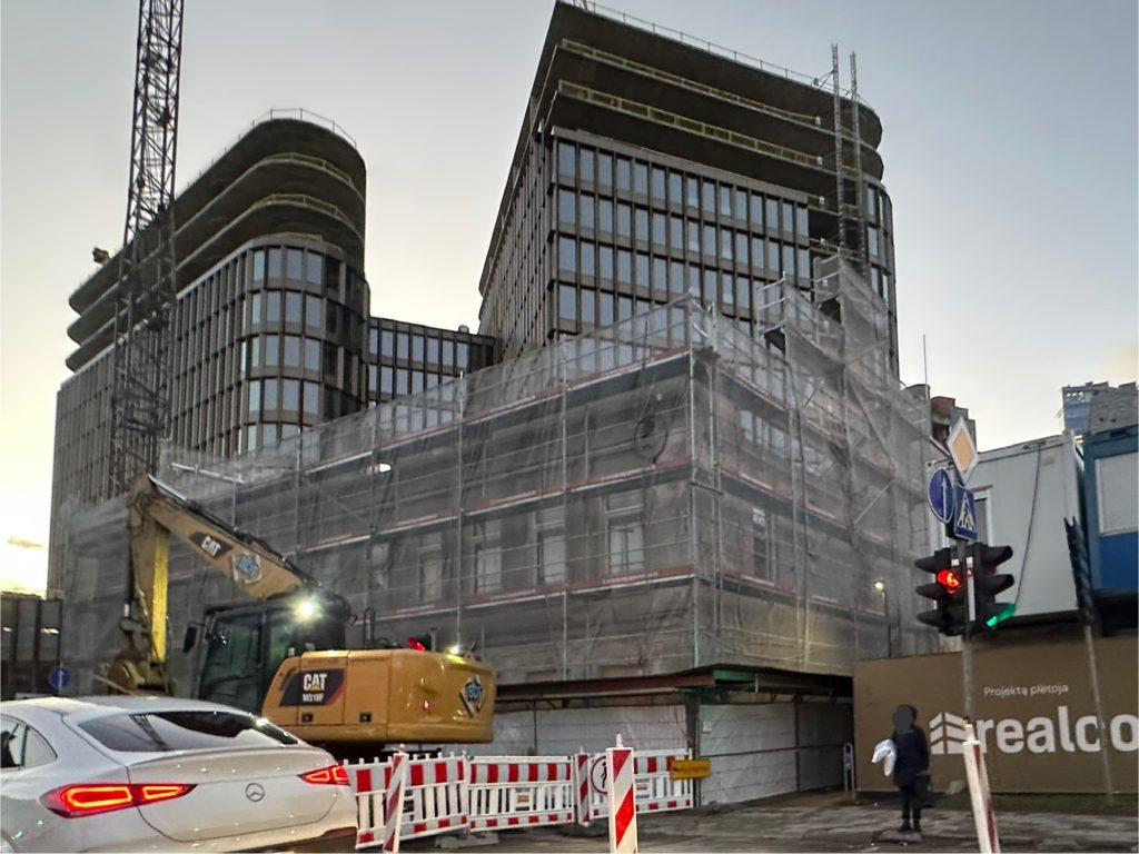 Kalvarijų g. 28 (Kalvarijų g. 28) - Office center - construction photos