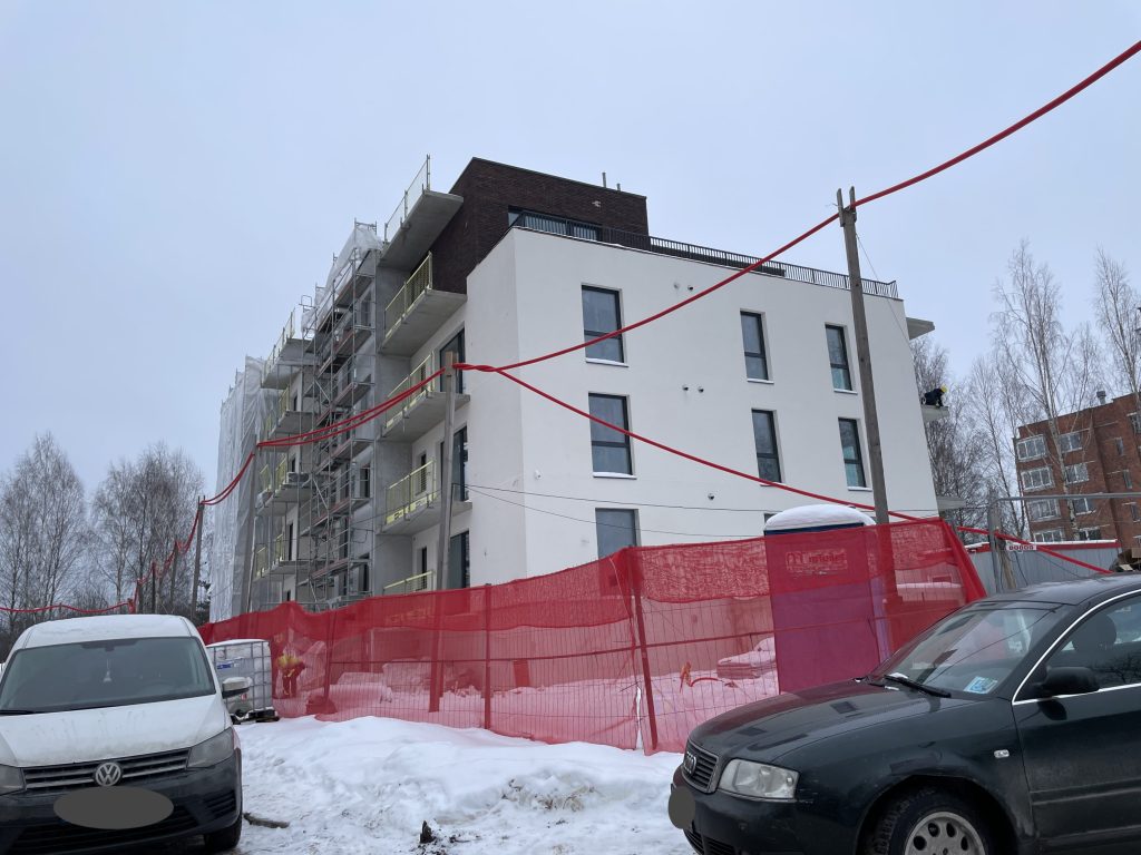 Linksmoji 58 (Linksmoji g. 58) - Daudzdzīvokļu nams - būvdarbu attēli