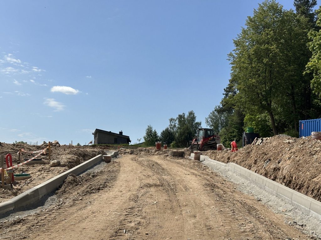 LYFI namai (Barsukynės g. 30) - Private house community - construction photos