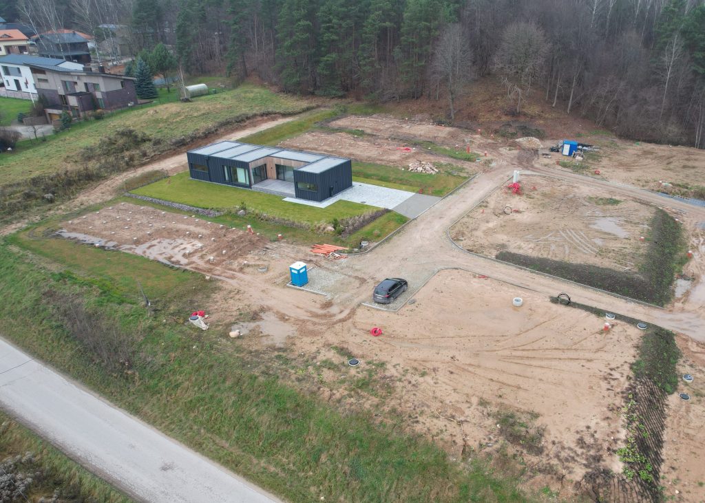LYFI namai (Barsukynės g. 30) - Private house community - construction photos