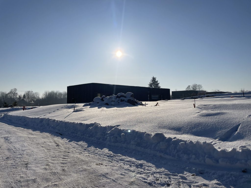 LYFI namai (Barsukynės g. 30) - Private house community - construction photos