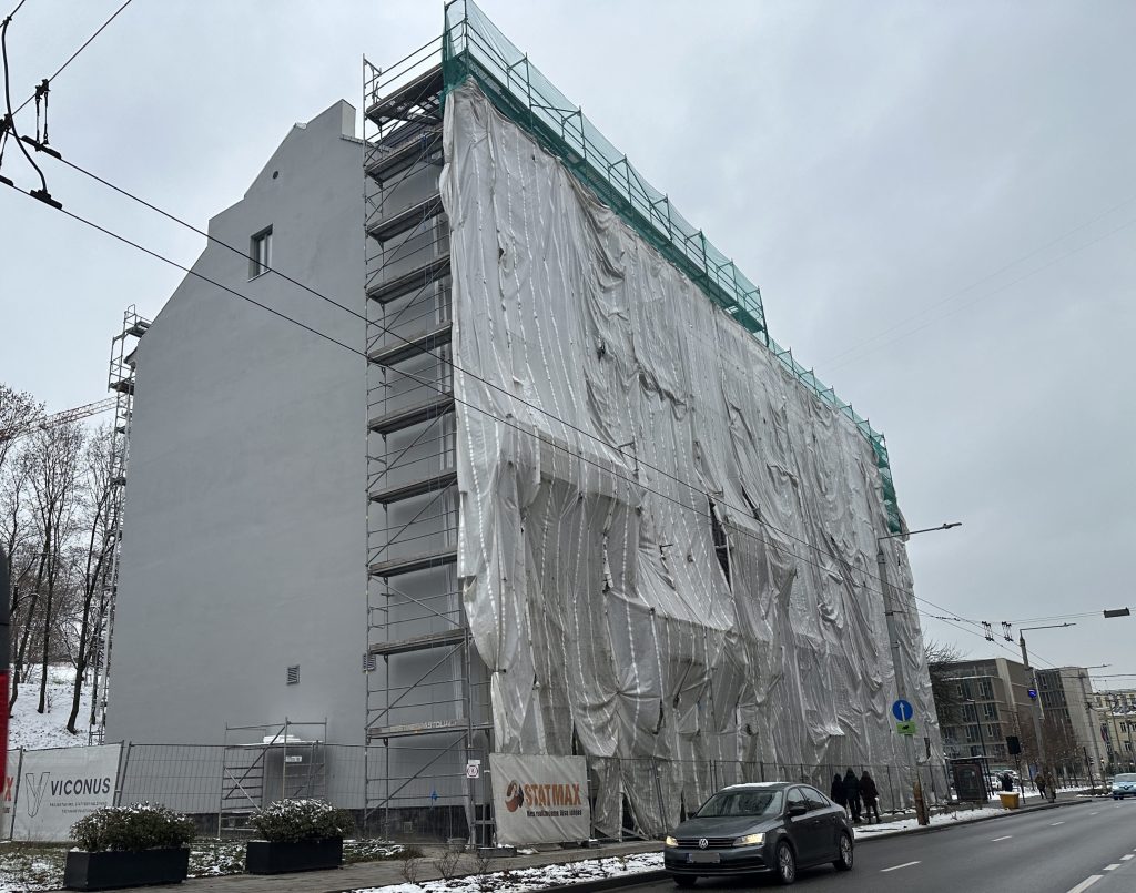 Pamėnkalnio g. 40 (Pamėnkalnio g. 40) - Verslo centras - statybų nuotraukos