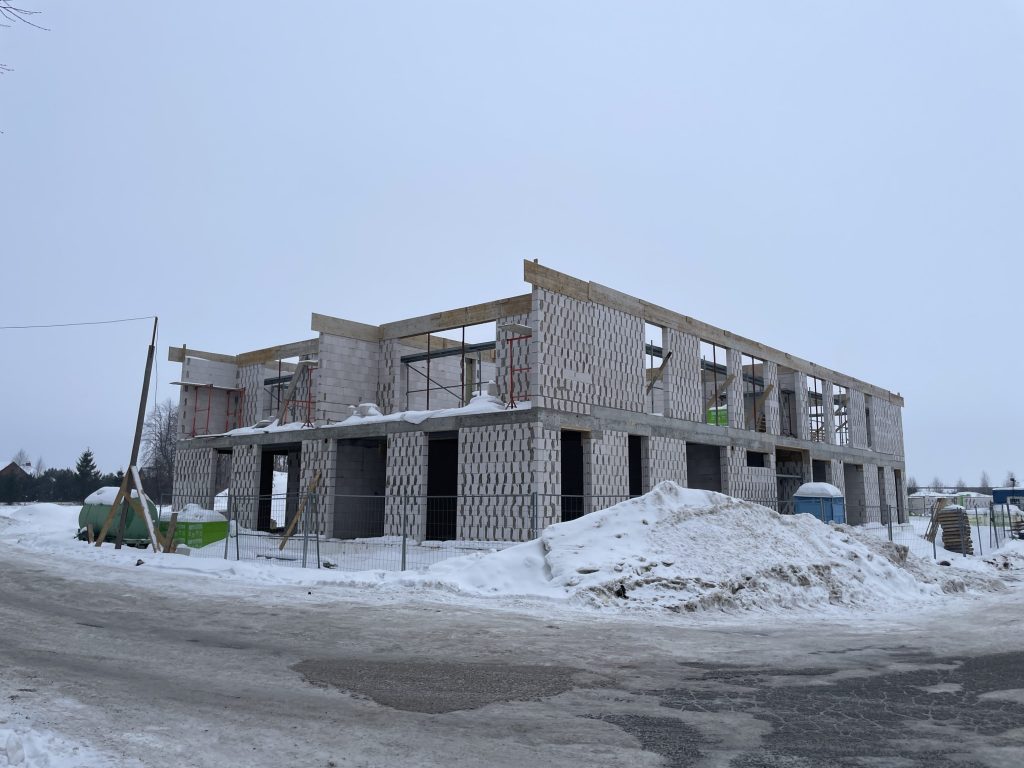 Trušelių butai (Rasytės g. 39D, Trušeliai) - Daudzdzīvokļu nams - būvdarbu attēli