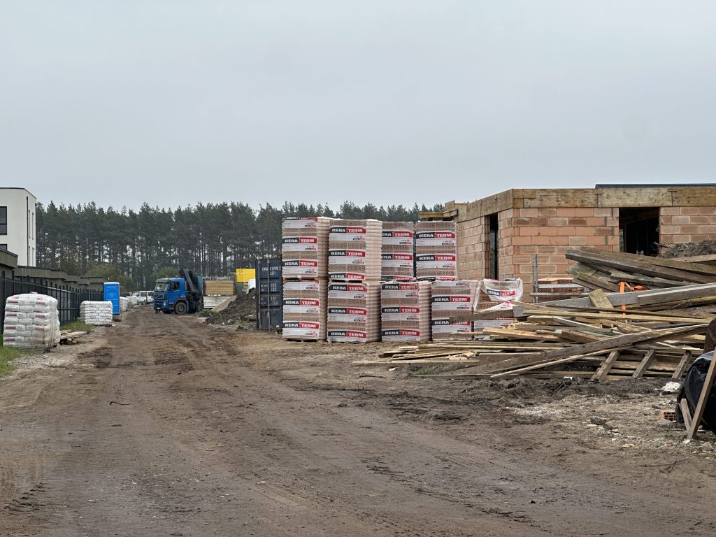 Jūros Natos (Vaivorykštės g. 66, 66A, 66B, 66C, 66D, 66E) - Multi apartment - construction photos