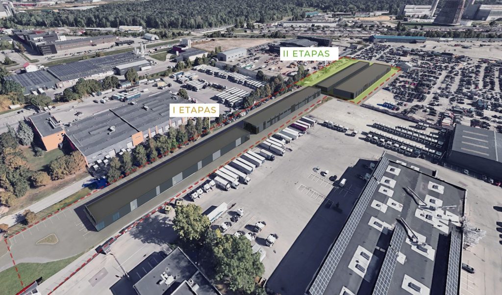 Taikos verslo parkas  (2 etapas) (Taikos pr. 135D) - Stock office / Flex space - visualization