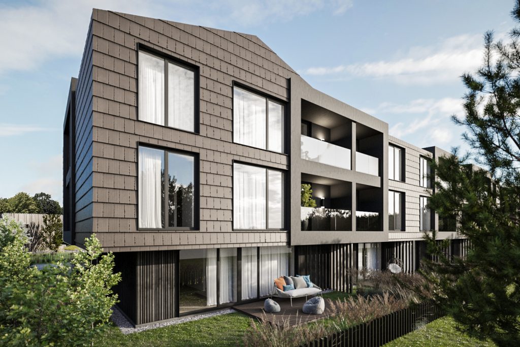 Jūros Natos (Vaivorykštės g. 66, 66A, 66B, 66C, 66D, 66E) - Multi apartment - visualization