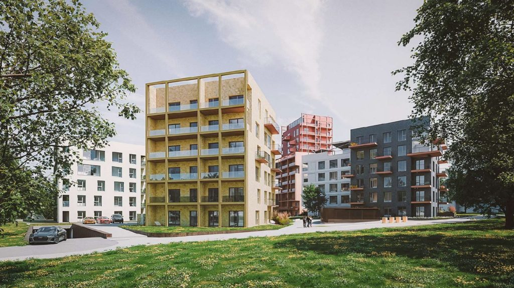 Optimistas (Žeimenos g. 90) - Multi apartment - visualization