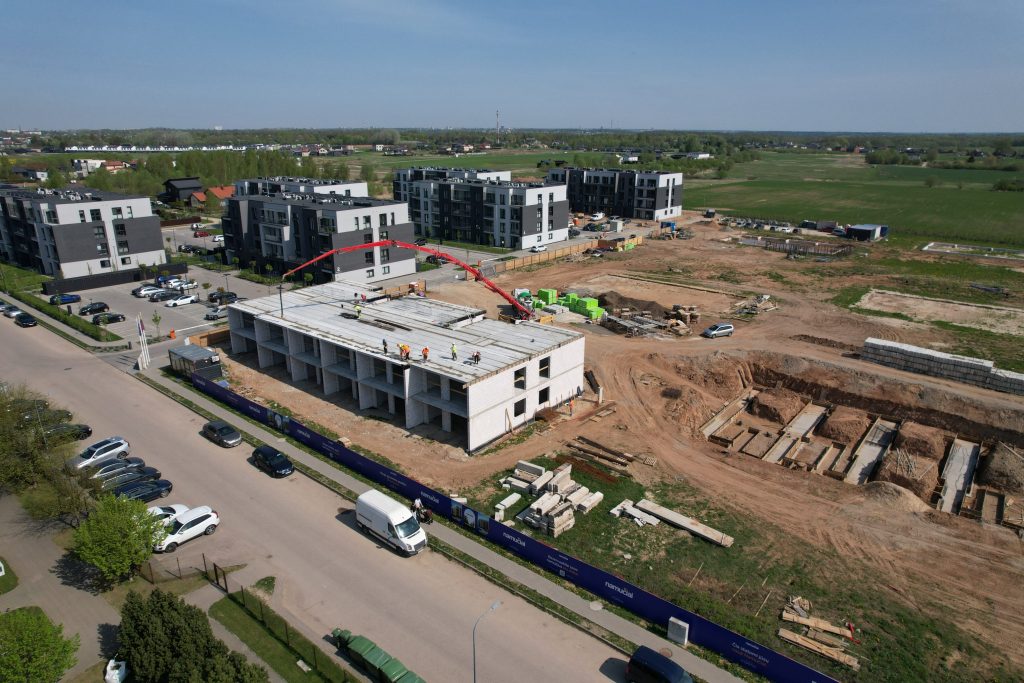 Namučiai 5 etapas (2A ir 2B namai) (Versmės g. 36) - Korterelamu - ehituse fotod