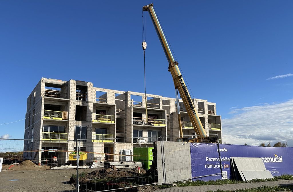 Namučiai 5 etapas (2A ir 2B namai) (Versmės g. 36) - Korterelamu - ehituse fotod