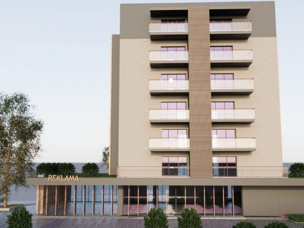 Ašmenos skveras (Ašmenos 1-oji g. 47) - Multi apartment, Non-food store - visualization