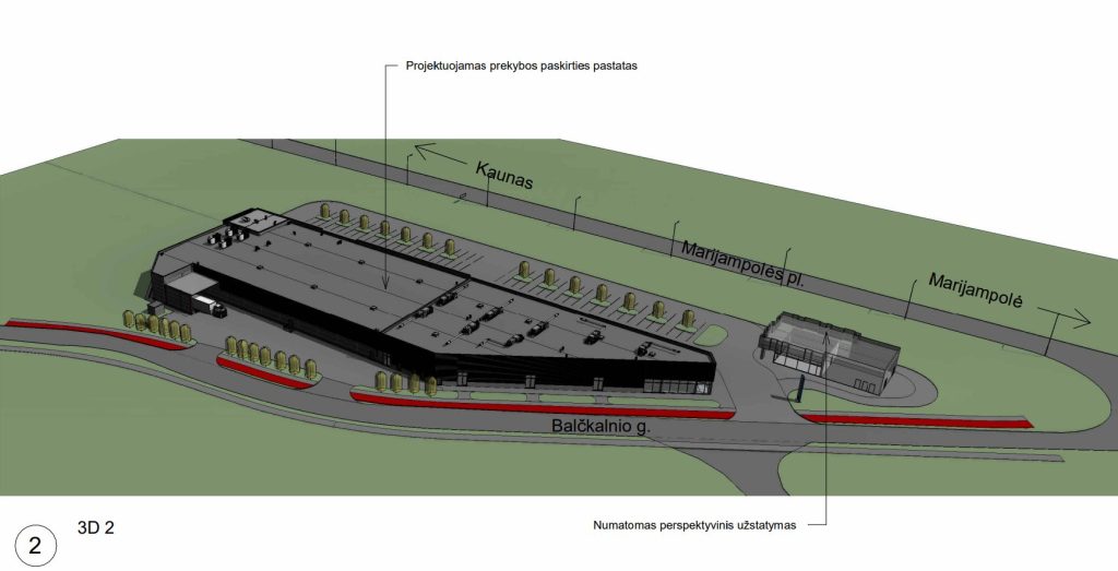 Prekybos centras Balčkalnio g. 50 (Balčkalnio g. 50) - Shopping center - visualization