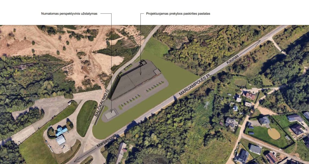 Prekybos centras Balčkalnio g. 50 (Balčkalnio g. 50) - Shopping center - visualization