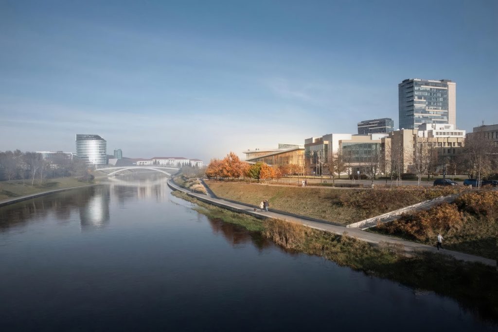 Vilniaus kongresų centras (VCC, Vilnius Congress Center) (A. Tumėno g. 4) - Konferenču un izstāžu centrs - vizualizācija