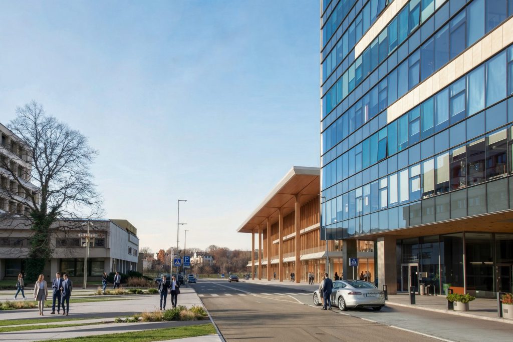 Vilniaus kongresų centras (VCC, Vilnius Congress Center) (A. Tumėno g. 4) - Konferenču un izstāžu centrs - vizualizācija