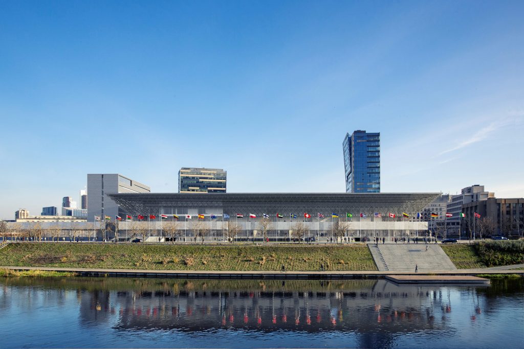 Vilniaus kongresų centras (VCC, Vilnius Congress Center) (A. Tumėno g. 4) - Konferenču un izstāžu centrs - vizualizācija