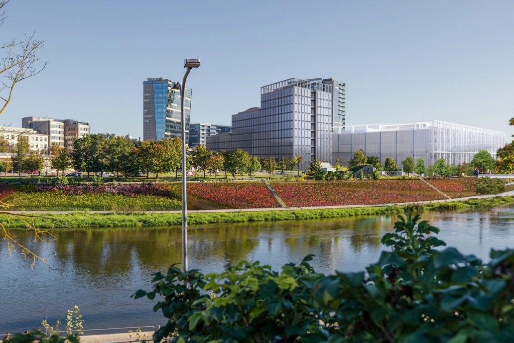 Vilniaus kongresų centras (VCC, Vilnius Congress Center) (A. Tumėno g. 4) - Konferenču un izstāžu centrs - vizualizācija